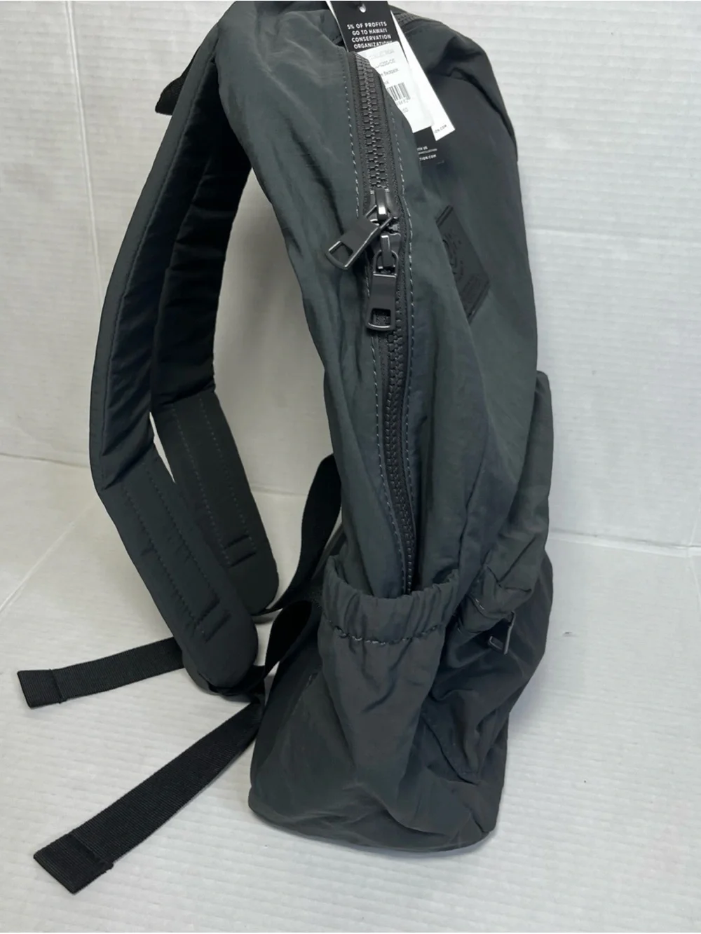ALOHA Collection Keep It Light Backpack Monochrome Black NWT